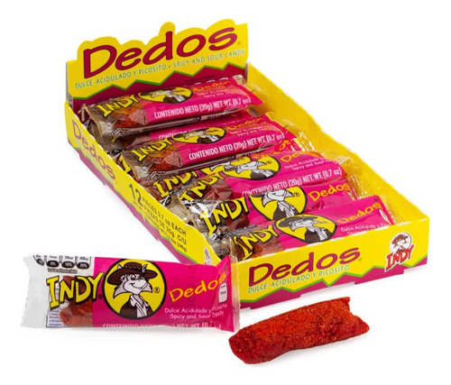 Indy Dedos 12 Pzas