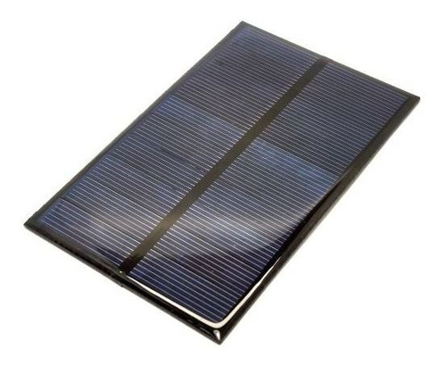 Panel Solar Mini 5v 250ma 1.25w 110x69mm Monocristalino