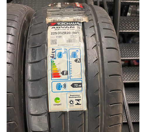 Pneu 225/35r20 Yokohama Advan Sport V105s 90y (Usado)