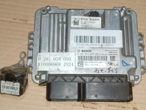 Módulo Da Injeção Com Imo Jac V260 Semi Novo Edc17/edc17c81 (Usado)