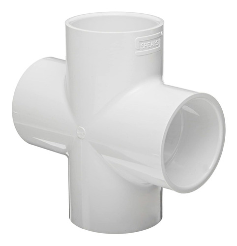 Spears  Series Pvc Pipe Fitting, Cross, Schedule ,  Soc...