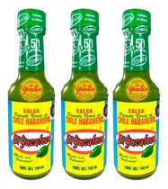 Comprar 3 Salsas Verde De Chile Habanero El Yucateco De 120ml