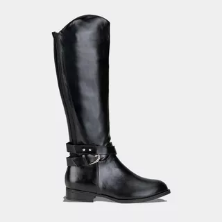 Bota Mujer Footloose Fch-hw009 (35-40) Galvo Negro