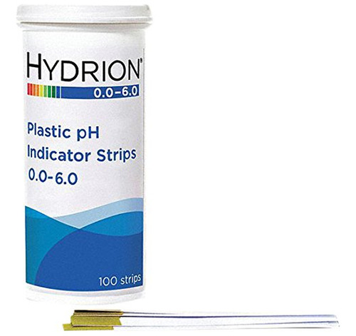 Micro Essential  Hydrion - Tira De Ph De Plástico Espectra.