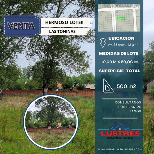 Terreno Lote En Venta En Las Toninas, Costa Atlántica, Buenos Aires