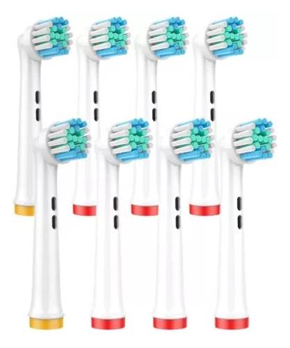 8 Cabezales Repuesto Cepillo Compatible Con Los Oral B