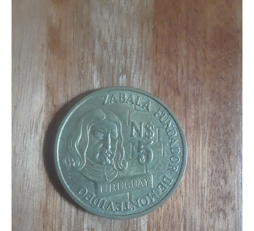 Moneda N$5 Conmemorativa 250 Años Fundación De Montevideo