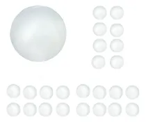 Comprar 25 Esferas De Unicel No.6 (7 Cm) - Bolas De Unicel