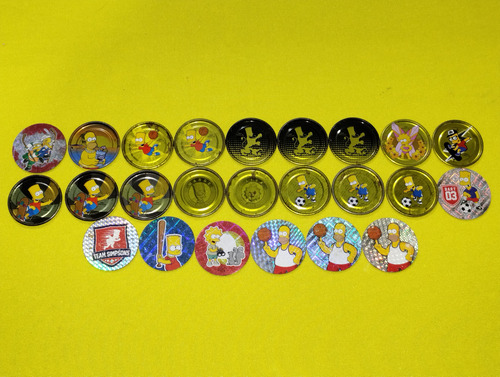 Tazos Los Simpsons Colección 2012 10 Tazos A Escoger X $300 (Usado)