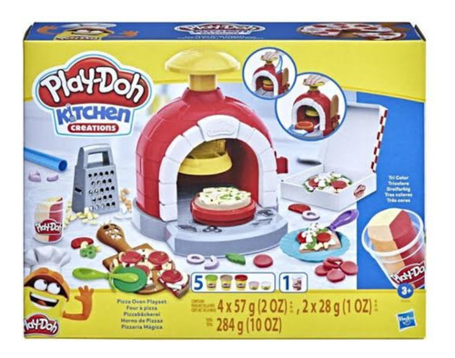 Horno Mágico Para Pizza 6 Pack Hasbro Play-doh