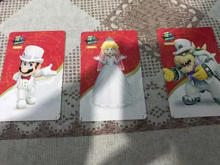 Amiibos Super Mario Odyssey + Delicious - Pronta Entrega