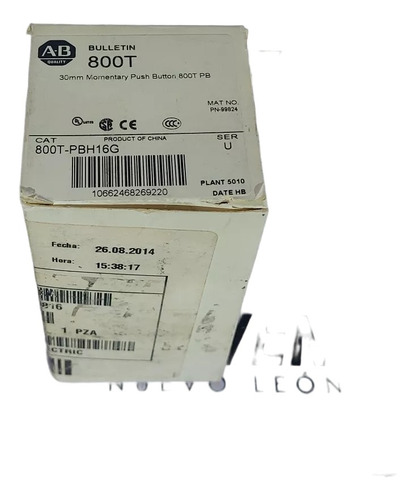 800t-pbh16g Allen Bradley Nuevo Original Raven Automation