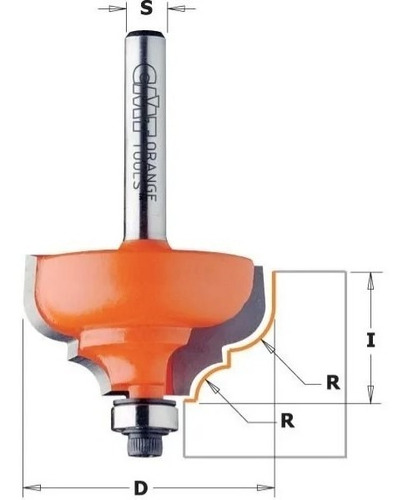 Fresa De Widea P/ Moldura Rolamento 28,7mm Cmt - 74528711