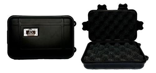 Papéis Para Cigarros Squadafum Case Glass Case Grande De 1 X 1 U - Preto