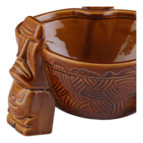 Tazas Tiki De Cerámica De Gran Capacidad De 1000ml Para