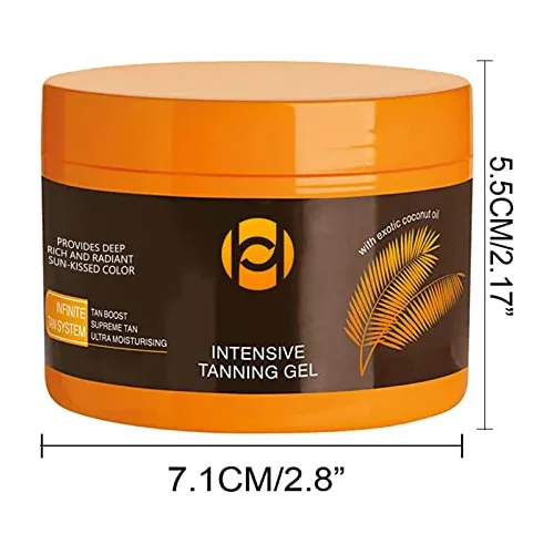 Beach Tanning Gel for Hydration and Sun Tan