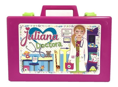 Valija Juliana Doctora Grande Con Luz Art D013 Loonytoys