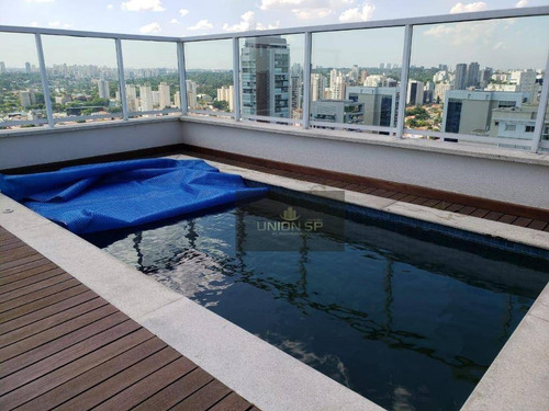 Cobertura Com 4 Dormitórios À Venda, 312 M² Por R$ 3.900.000,00 - Brooklin - São Paulo/sp - Co1766