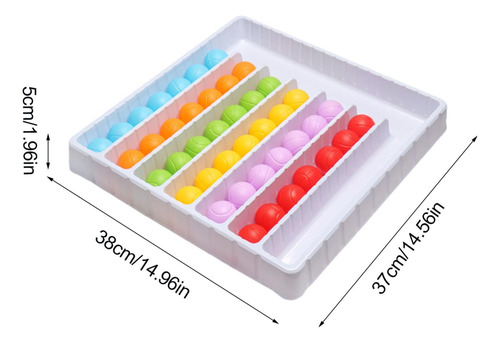 Juego De Clasificación De Colores, Juguete Educativo Return