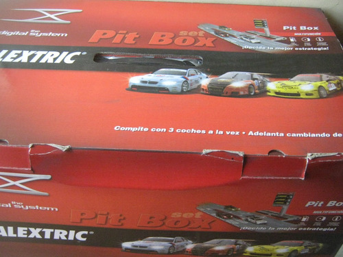 Pista Digital Con Pit Box Scalextric Y Acces., Esc. 1:32