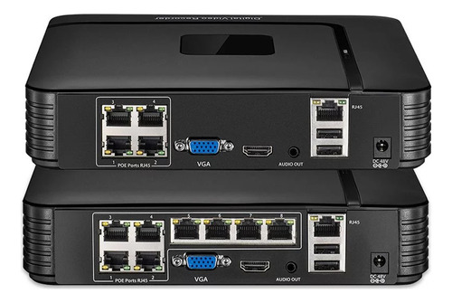 Grabador De Vídeo De Seguridad 4k 8mp 8mp 8ch Poe Cctv Nvr O