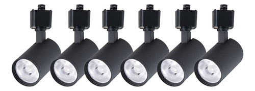 Arcfox Cabezales De Iluminacion Led De Pista De 7 W 3000 K,