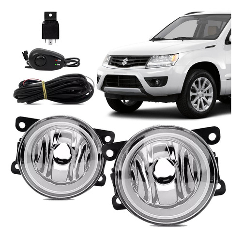 Kit Farol De Milha Grand Vitara 2013 14 15 16 17 18 2019 