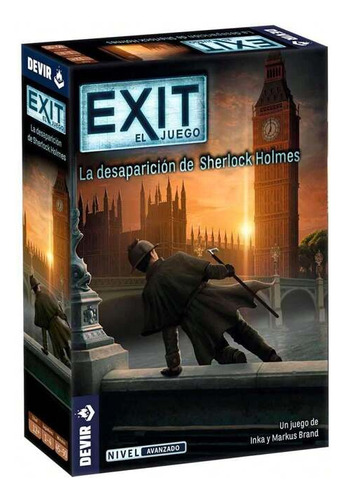 Juego De Mesa - Exit La Desaparicion De Sherlock Holmes