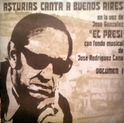 Lp Jose Gonzalez  ( Asturias Canta A Buenos Aires) Vol 1