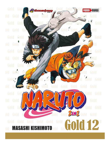 Manga Panini Naruto (2 En 1) Gold Edition #12 En Español