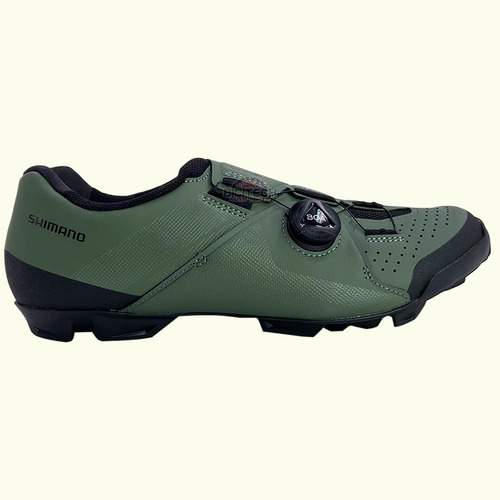 Zapatillas Shimano Mtb Xc3 Verde Olivo Bicicleta Montaña