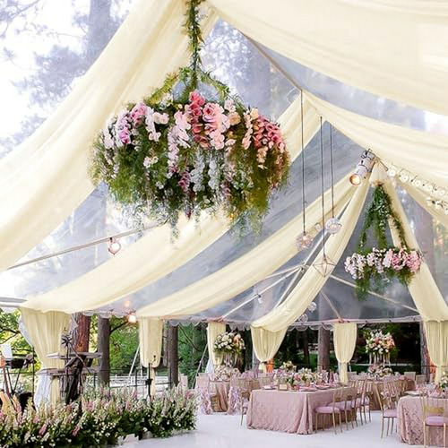 Toldo De Techo Marfil Para Bodas