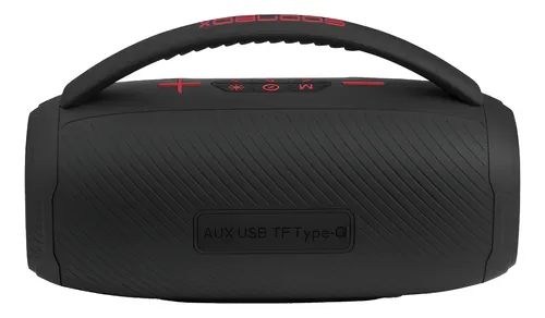 Parlante Soonbox Portátil Con Agarre Bluetooth Rgb Premium