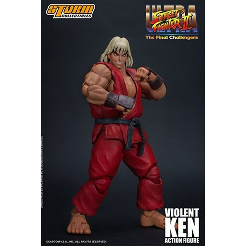 Violent Ken Street Fighter Ii (nuevo, Original)