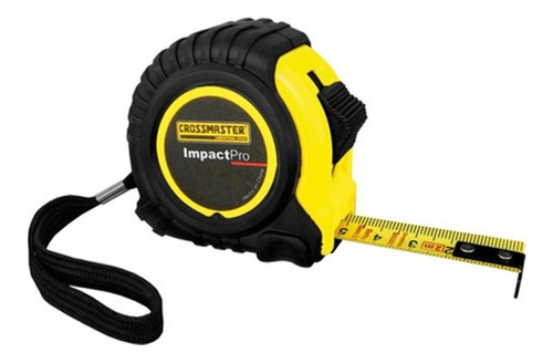 Cinta Metrica Impact Pro 8 Mts X25mm Crossmaster Profesional