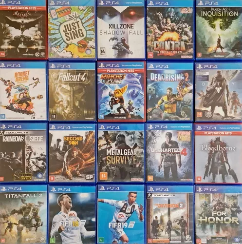 Kit 6x Jogos Ps4 Corrida  Jogo de Videogame Ps4 Usado 90643941