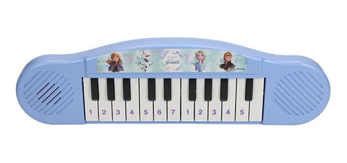 Mini Teclado Piano Musical Infantil Disney Baby Frozen