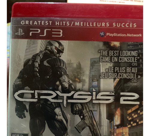 Juego Ps3 Crysis 2 Electronic Arts Primera Persona