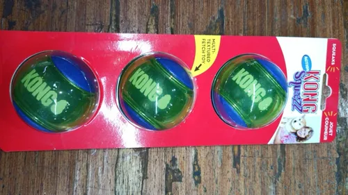 Kong squeezz action ball 3 pack hotsell