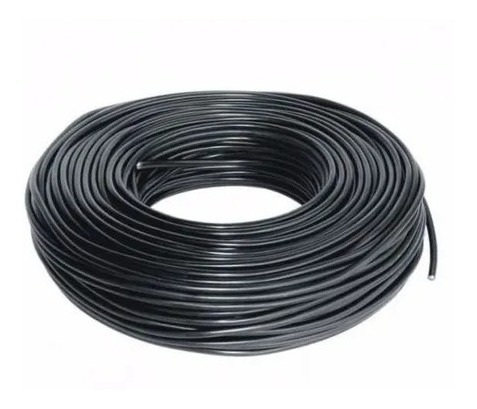 10 Metros Cabo Pp Preto 2 X 24awg (-40 A 105° C) Full Gauge