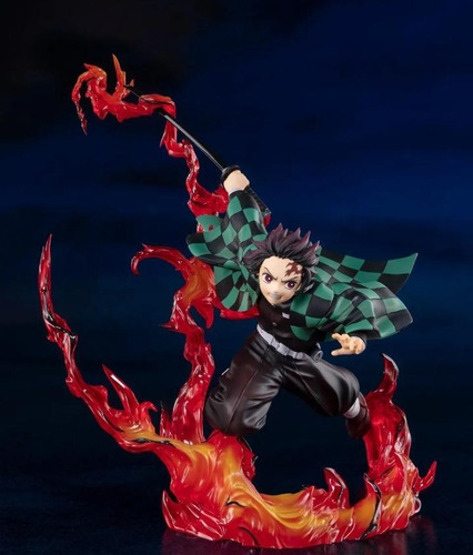 Tanjiro Dance Of The Fire God Demon Slayer Por Figuartszero