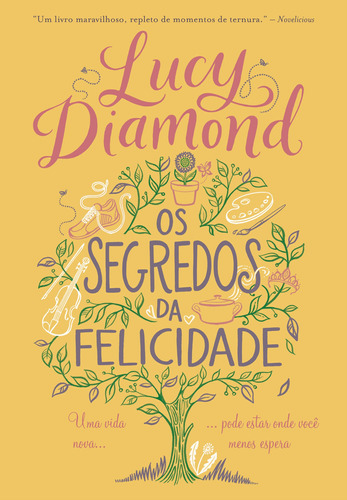 Os segredos da felicidade: Uma vida nova pode estar onde você menos espera, de Diamond, Lucy. Editora Arqueiro Ltda., capa mole em português, 2021