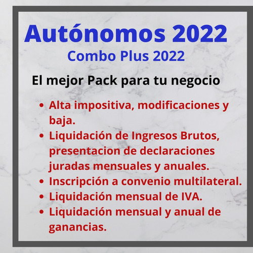 Imagen 5 de 6 de Contador Publico- Monotributo- Iva