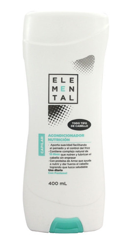 Acondicionador Elemental Nutricion X 400ml