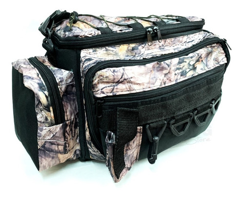 Imagen 1 de 10 de Bolso Riñonera Morral Bandolera Pesca Porta Señuelos Vadeo