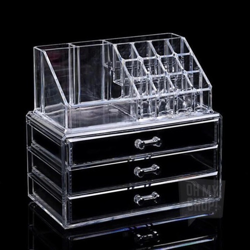 Imagen 4 de 7 de Organizador Maquillaje Acrilico Cajón Caja Porta Cosméticos