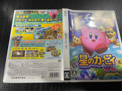 Kirby Wii Original Japonês Usado Impecável Raro!