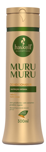 Kit Shampoo E Condicionador Haskell Murumuru 300ml + Brinde