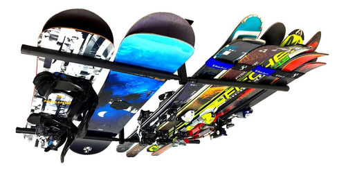 Ski & Snowboard Ceiling Storage Rack - Hi-port 2 Overhe...