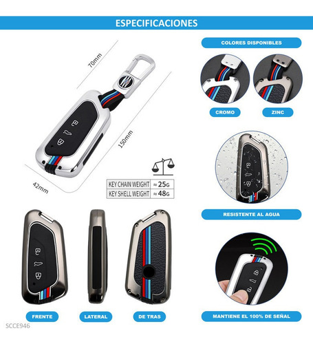 Yao Funda Carcasa Control Llave Seat Tarraco 2022